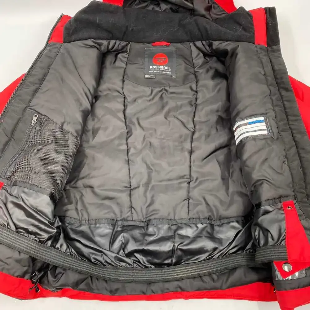 Rossignol Red Black Ski Coat | Boys’ Regular 12y